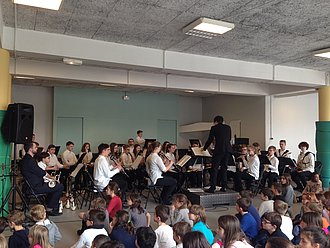 Rouen - Konzert in einer Grundschule 