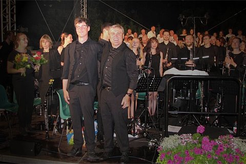 LMD Endrik Salewski und Sohn Florian Salewski