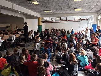 Rouen - Konzert in einer Grundschule 
